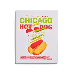 Chicago Hot Dog Print