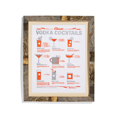 Classic Vodka Cocktails Print