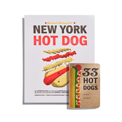 NY Hot Dog Print with Hot Dog Journal