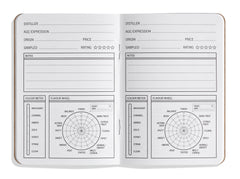 33 Drams of Scotch whisky journal interior