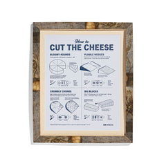 Framed Cheese Poster