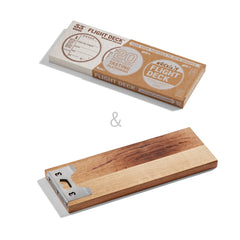 Whiskey Flight Board made from Whiskey Barrels