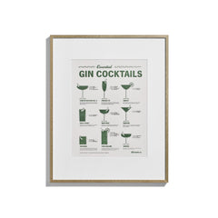 Cocktail Print in Frame (not included)
