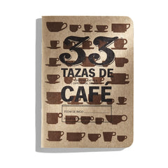 La tapa del diario de cafés está impresa con tinta de soja a la que se le agrega una pequeña cantidad de café de verdad.