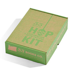 Hop Exploration Kit has packaging designed to resemble a hop bale