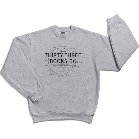 33 Books Co. "Worldwide" Sweatshirt