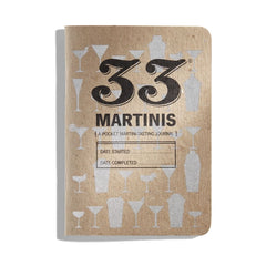 33 Martinis: a pocket martini journal