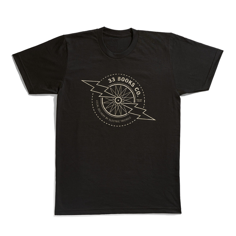33 Books Co. Electric Tricycle Delivery Shirt