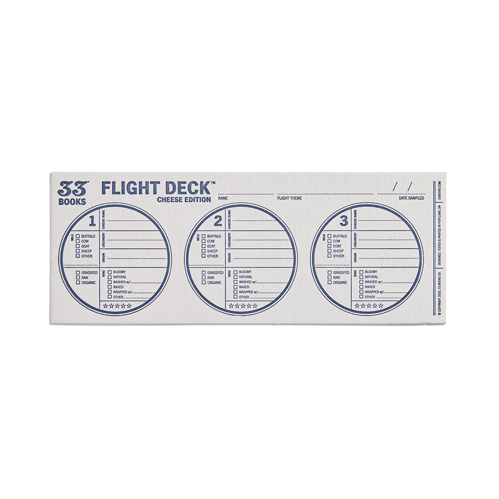 Flight Deck: Cheese Edition - 33 Books Co.