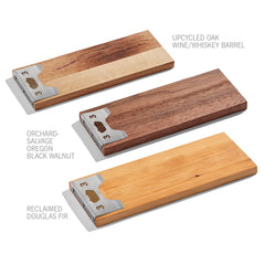 Flight Boards in Three Wood Choices
