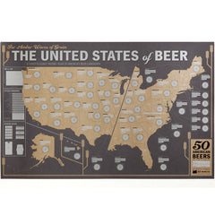 The United States of Beer Map