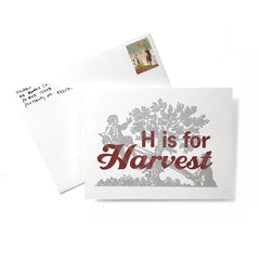 Apple Picking Request Card