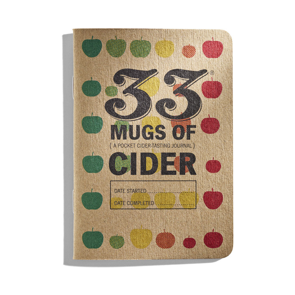 33 Mugs of Cider tasting notebook