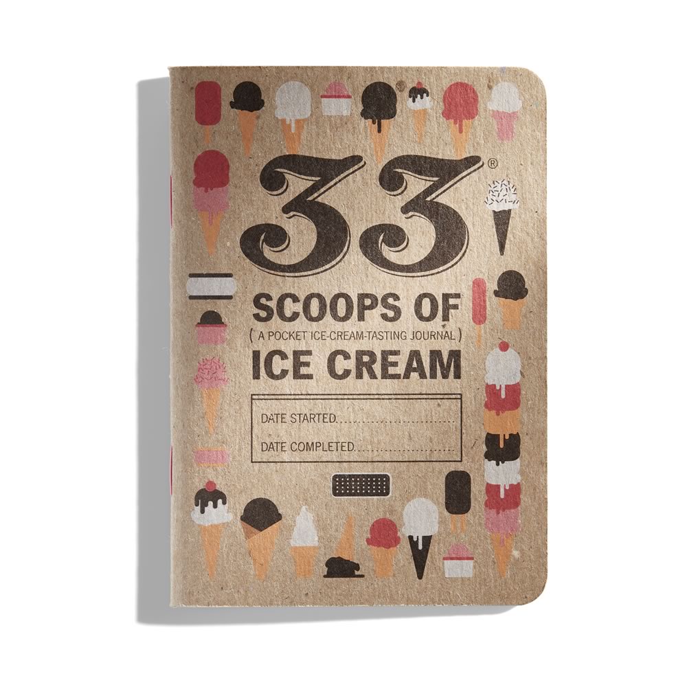33 Scoops of Ice Cream: A Pocket Ice Cream Journal