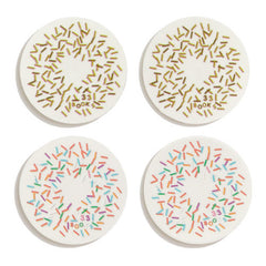Sprinkle Stickers in Chocolate and Rainbow Flavors