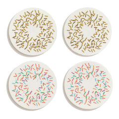 Sprinkle Stickers in Chocolate and Rainbow Flavors